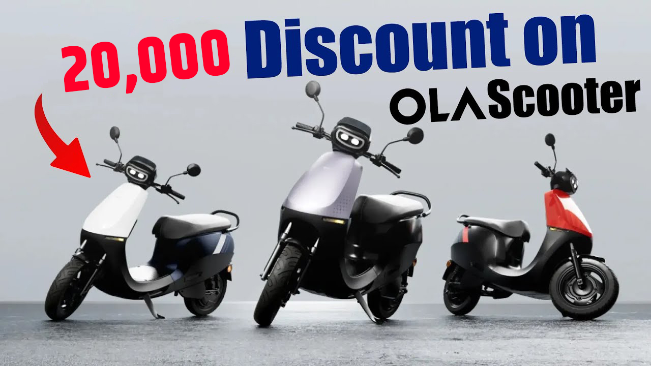 Big Discount On OLA Electric Scooters