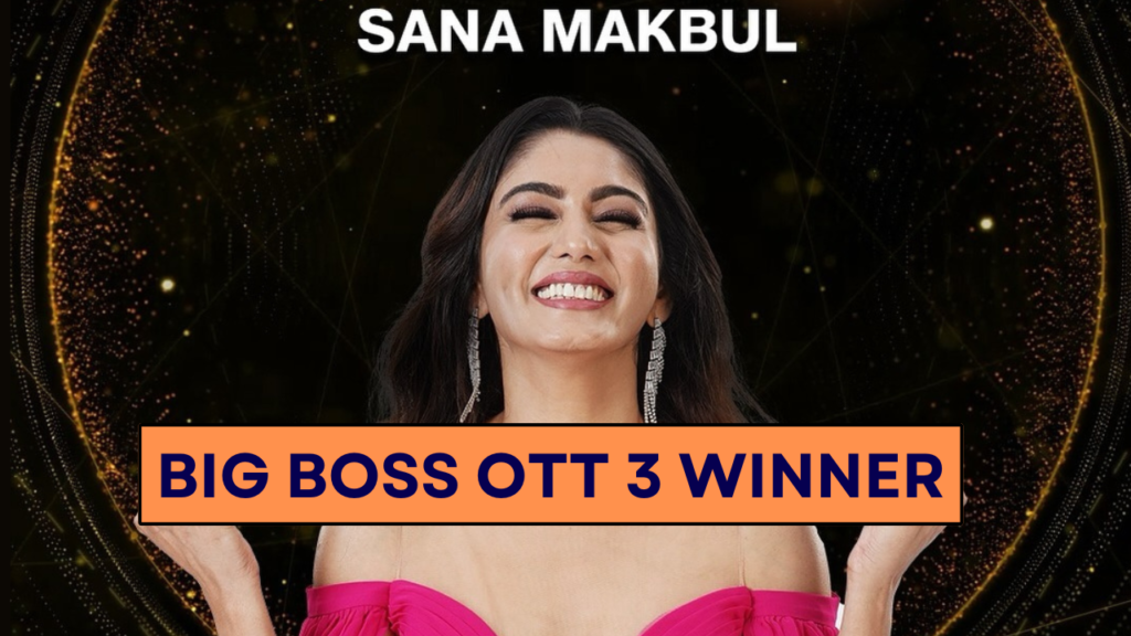 Big Boss OTT 3 Winner