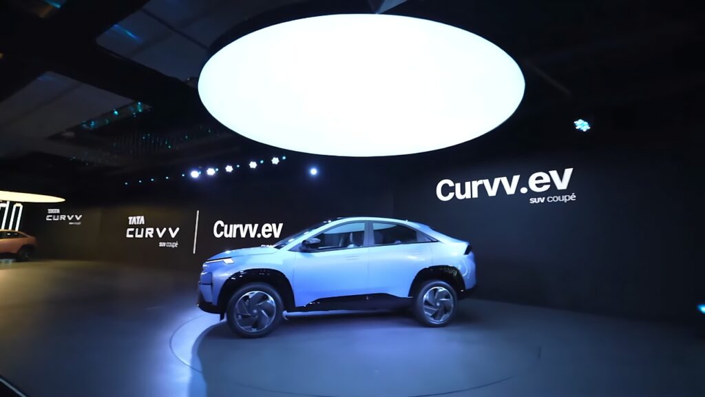 TATA Curvv electric version